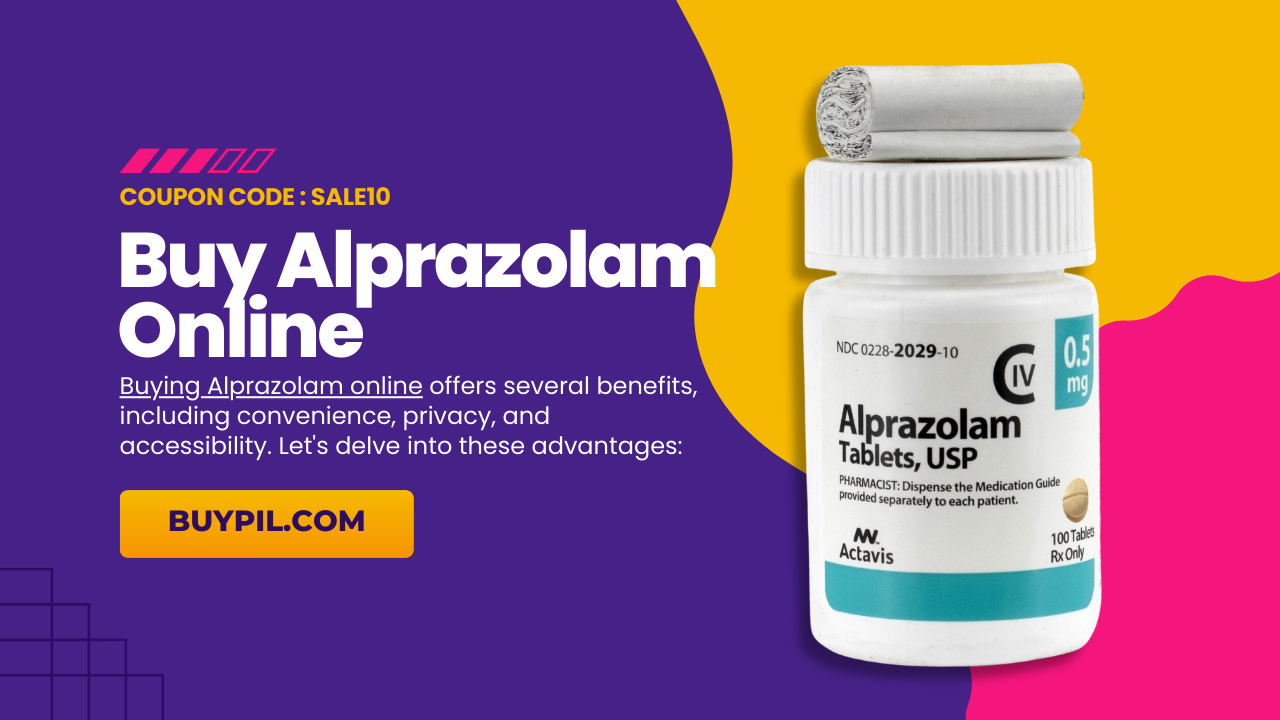 Buy Alprazolam Online With buypil.com